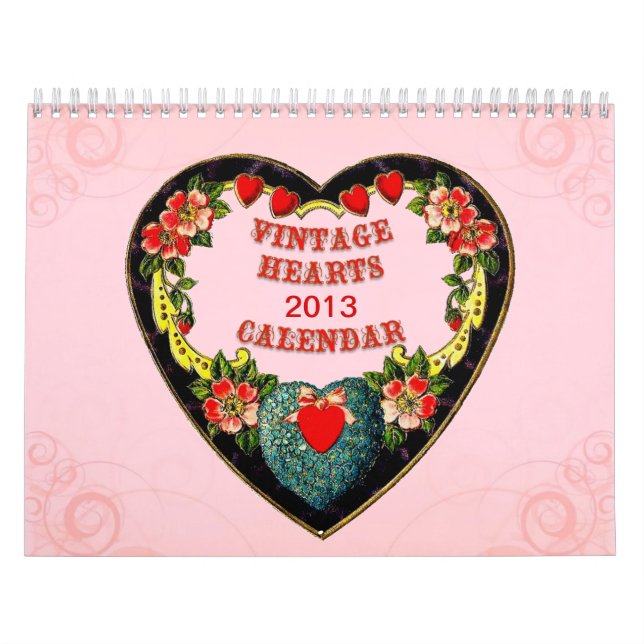 Calendrier des Coeurs vintages (Protection)