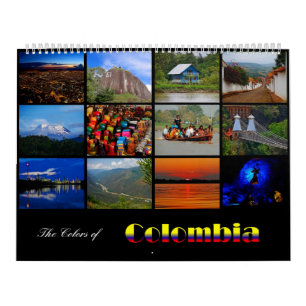 Calendrier des couleurs de la Colombie 2015