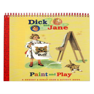 Calendrier des couleurs Dick et Jane