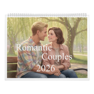 Calendrier des couples romantiques 2026 00B