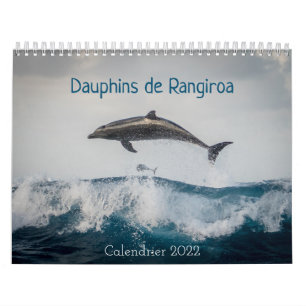 Calendrier des Dauphins カレンダー Calendar