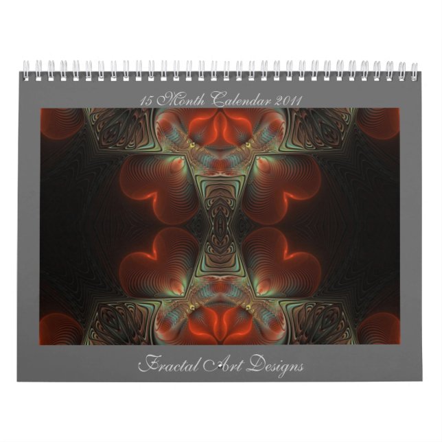 Calendrier des dessins artistiques fractaux 2011 (Protection)
