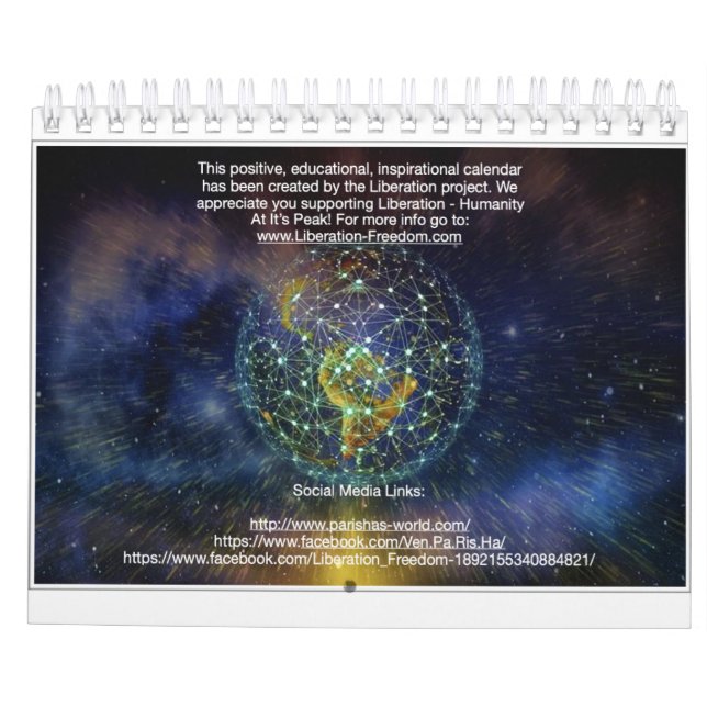 Calendrier des devis Inspirational 2020 (Dos)