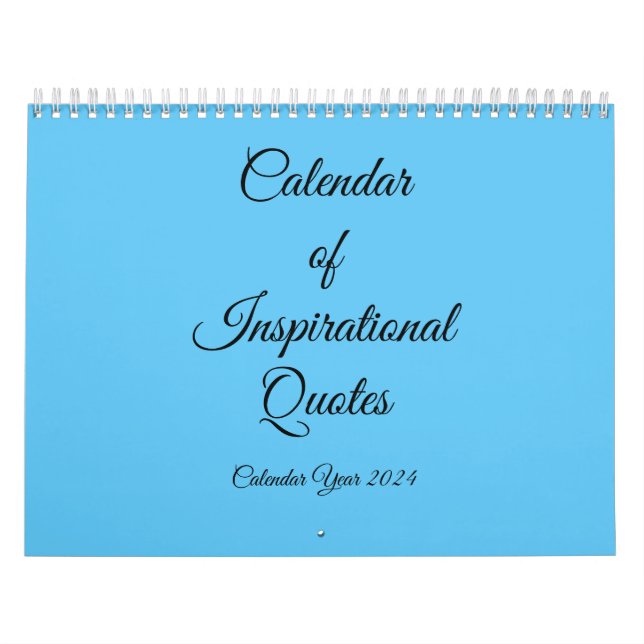 Calendrier des devis Inspirationnels 2024 (Protection)