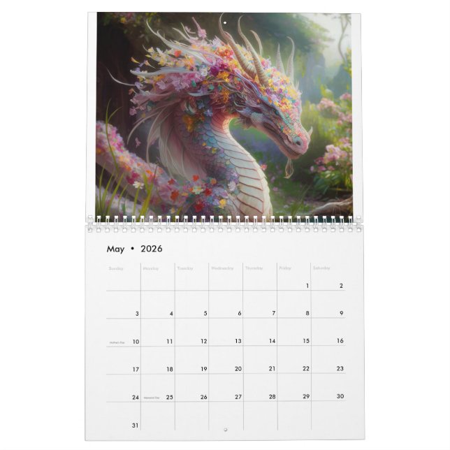 Calendrier des dragons (Mai 2026)