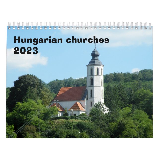 Calendrier des églises hongroises 2023 (Protection)