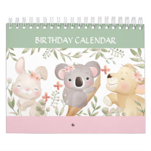 Calendrier des enfants avec agenda