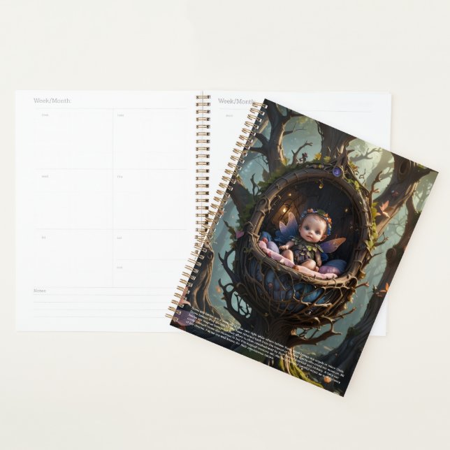 Calendrier des fées (Devant avec enveloppe)