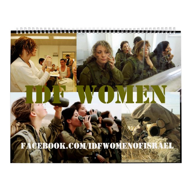 Calendrier des femmes des FDI (Protection)