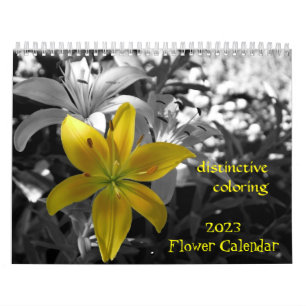 Calendrier des fleurs 2023