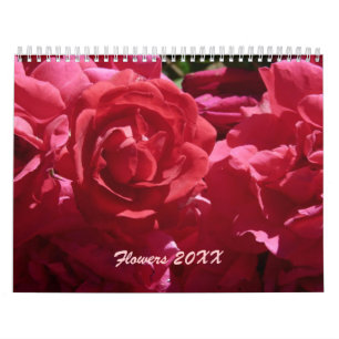 Calendrier des fleurs 20XX