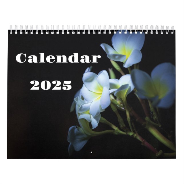 Calendrier des fleurs blanches 202y (Protection)
