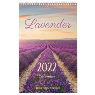 Calendrier des fleurs de lavande 2022