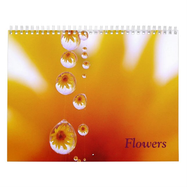 Calendrier des fleurs par Linda Murphy (Protection)