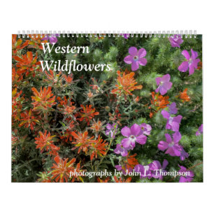 Calendrier des Fleurs sauvages occidentaux
