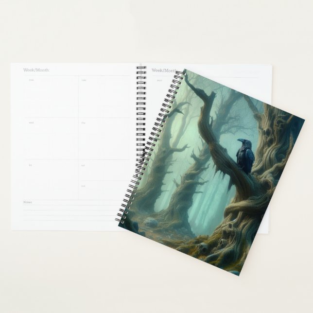 Calendrier des forêts de corneilles (Devant avec enveloppe)