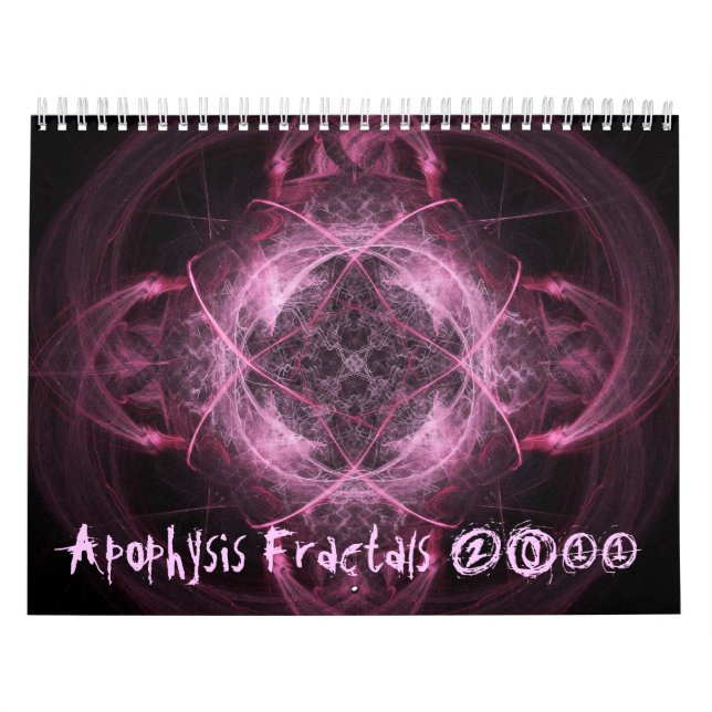 Calendrier des fractales 2011 d'Apophysis (Protection)