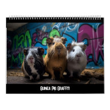Calendrier des graffitis de porc de Guinée