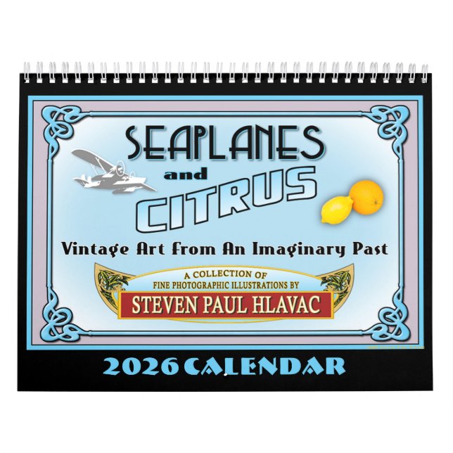 Calendrier des hydravions et des agrumes 2026 (Protection)