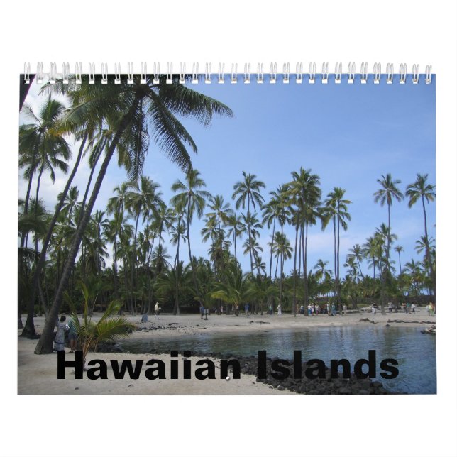 CALENDRIER DES ÎLES HAWAII (Protection)
