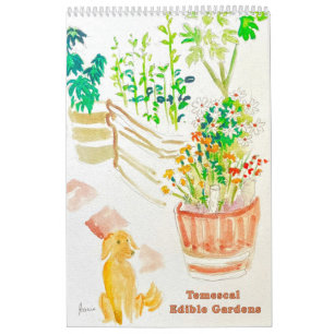 Calendrier des jardins comestibles de Temescal