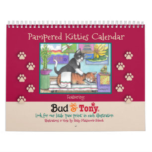Calendrier des Kitties choyées