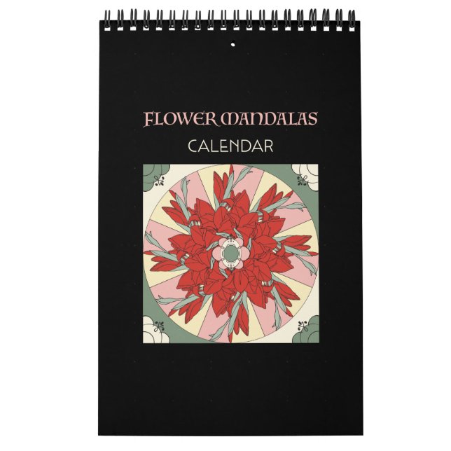 Calendrier des Mandalas Fleurs (Protection)