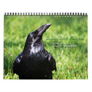 Calendrier des messages 2016 d'esprit de Raven