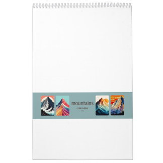 Calendrier des montagnes 2024