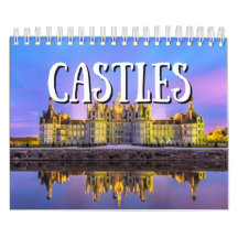 Calendrier des murs de la collection de châteaux