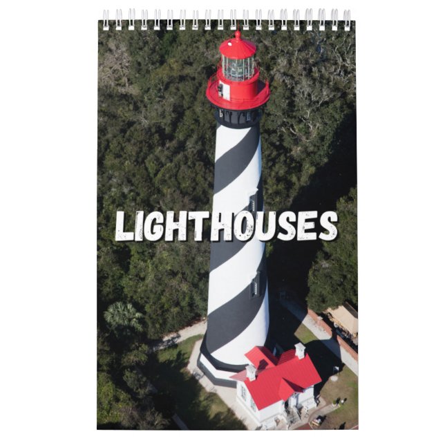 Calendrier des murs de la collection des phares (Protection)