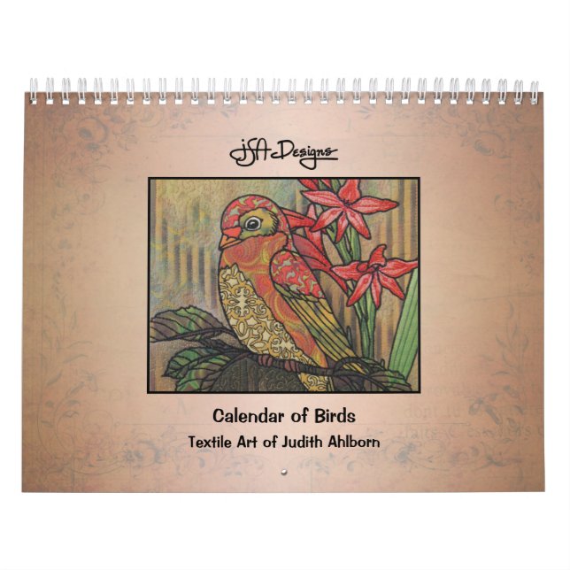 Calendrier des oiseaux à motif lunaire (Protection)
