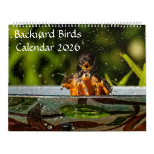 Calendrier des oiseaux Jardins 2025