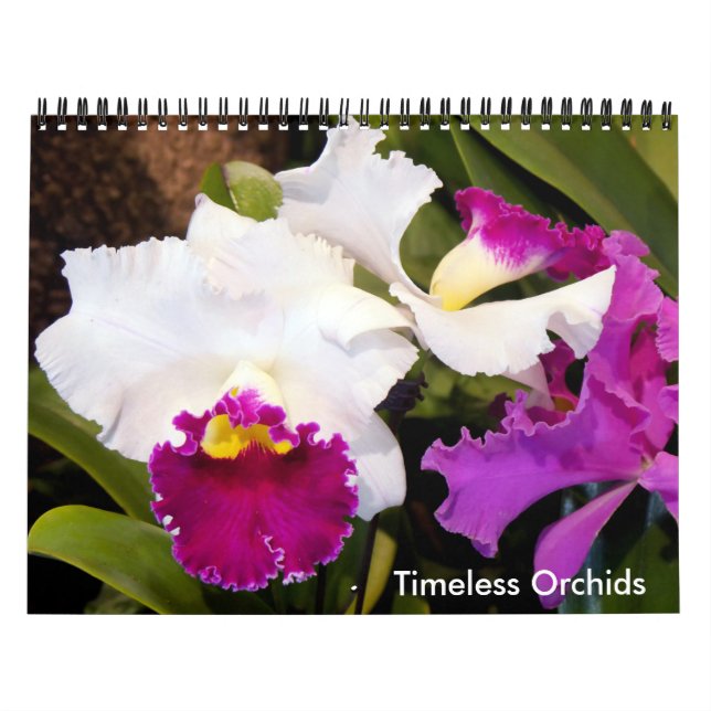 Calendrier des orchidées intemporelles (Protection)