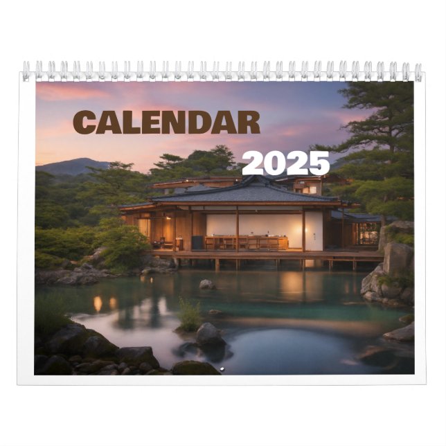 Calendrier des ordinateurs de bureau vue nature 20 (Protection)