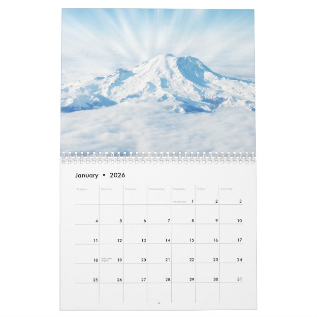 Calendrier des parcs nationaux américains (Jan 2026)