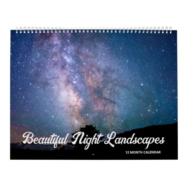 Calendrier des paysages de nuit (Protection)