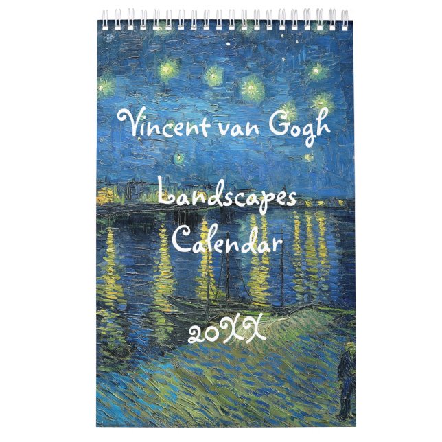 Calendrier des paysages de Vincent van Gogh (Protection)