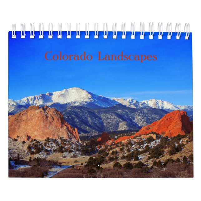 Calendrier des paysages du Colorado (Protection)