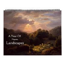 Calendrier Des Paysages Majestueux
