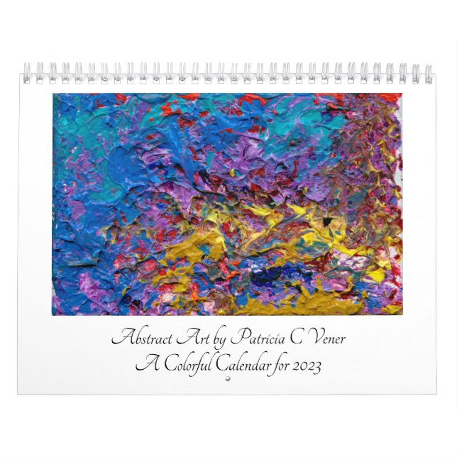 Calendrier des peintures artistiques Abstraites po (Protection)