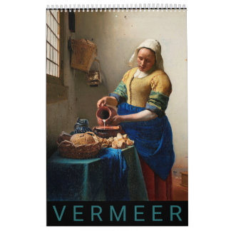 Calendrier des peintures Vermeer