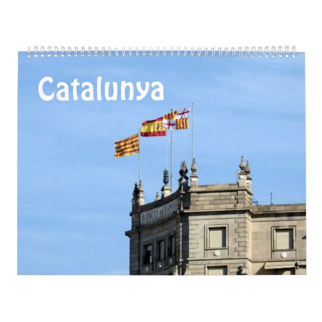Calendrier des photos de 12 mois Catalogne (Protection)