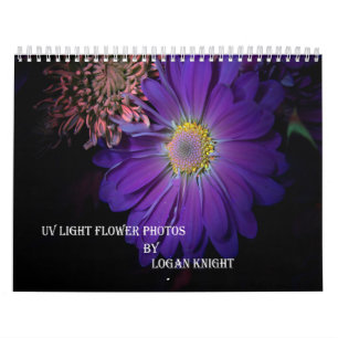 Calendrier des photos de la lumière UV