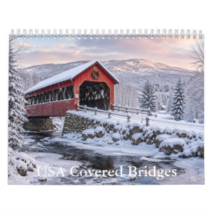 Calendrier des ponts couverts USA 