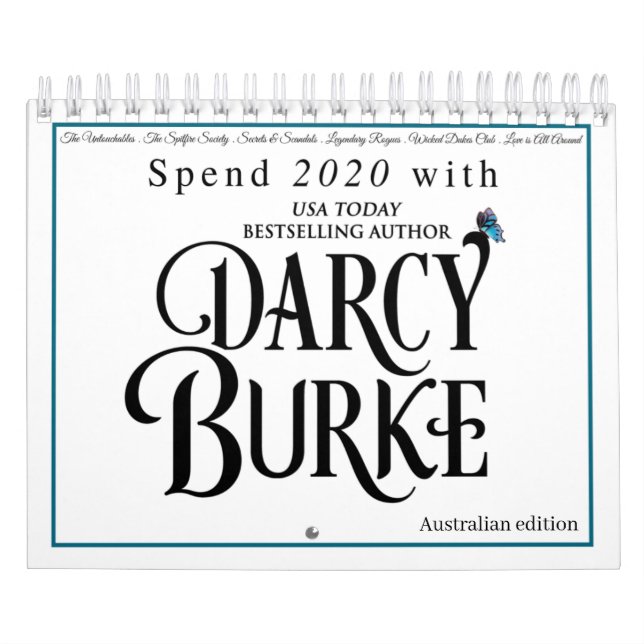 Calendrier des romans historiques de Darcy Burke 2 (Protection)