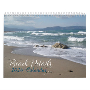 Calendrier des scènes de plage 2025