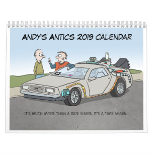 Calendrier des singeries 2019 d'Andy