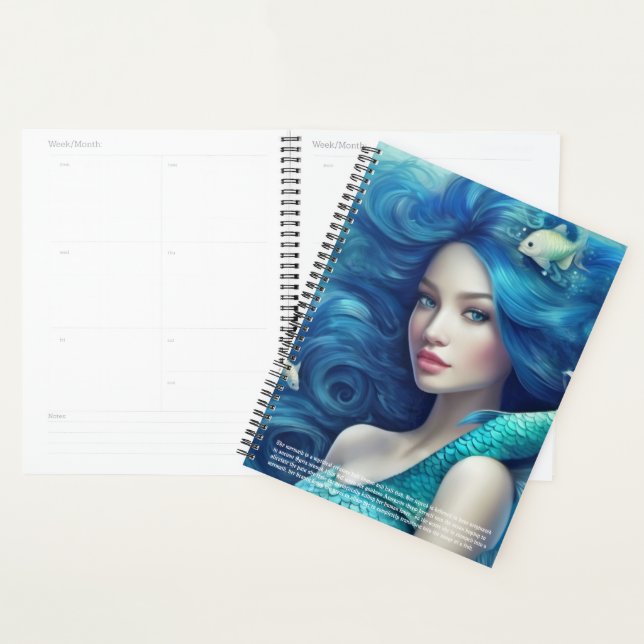 Calendrier des sirènes (Devant avec enveloppe)