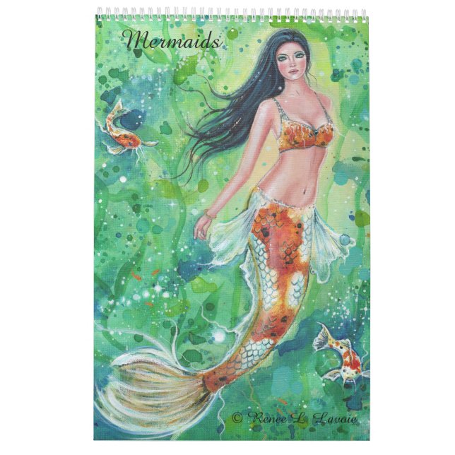 Calendrier des sirènes portraits d'imaginaires par (Dos)
